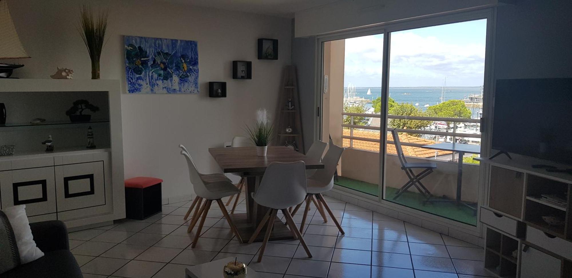 Petit Port - T3 Vue Bassin *