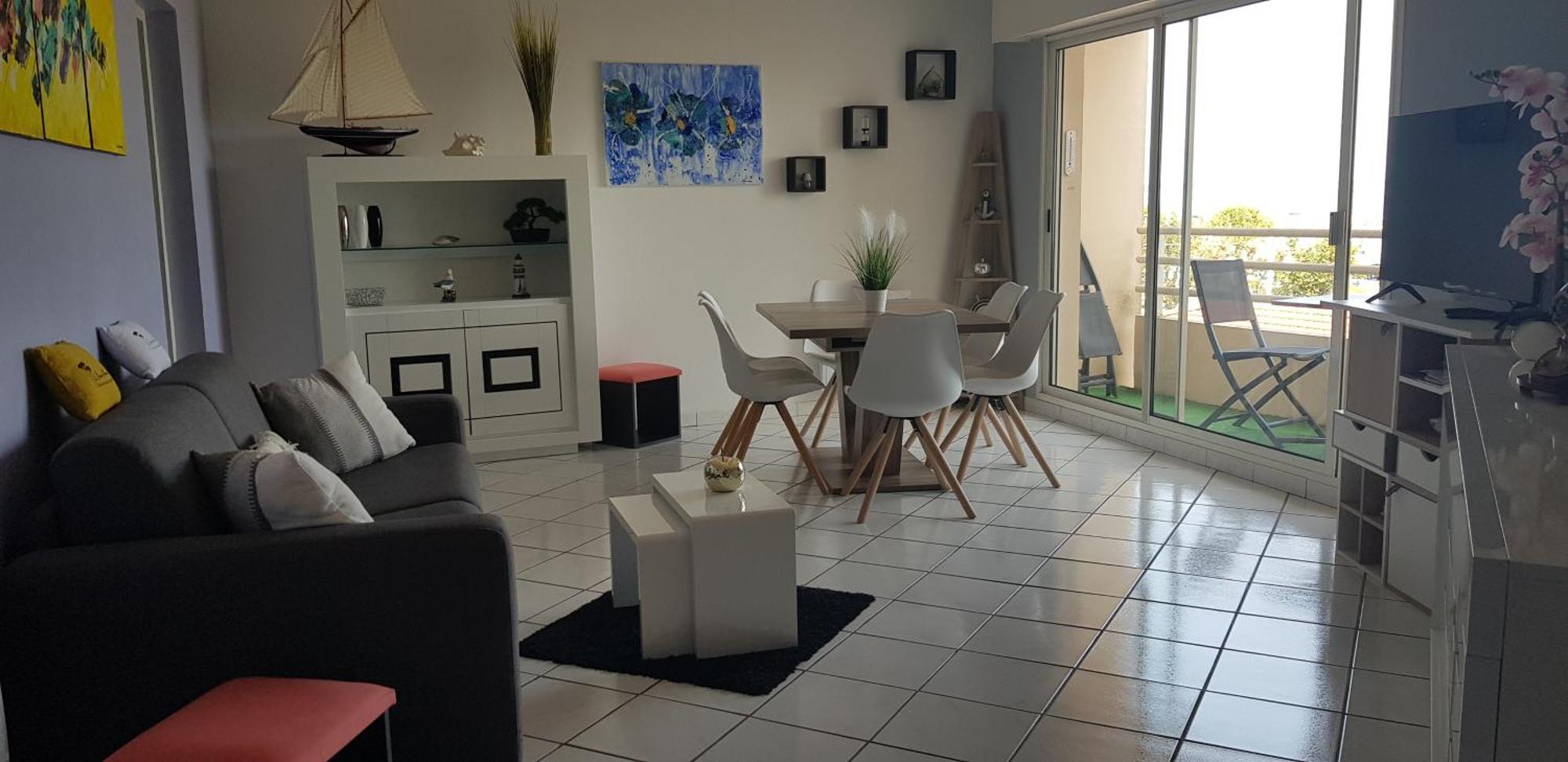 Appartement Petit Port - T3 Vue Bassin *